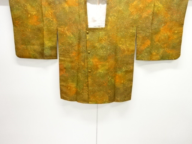 JAPANESE MICHIYUKI COAT / FLORAL PLANTS